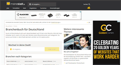 Desktop Screenshot of branchenbuch.meinestadt.de