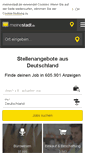 Mobile Screenshot of jobs.meinestadt.de